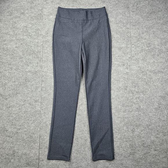 Honeylove Pants Womens Small EverReady Stormy Blue Stretch Slim Fit High Waist - Picture 1 of 7